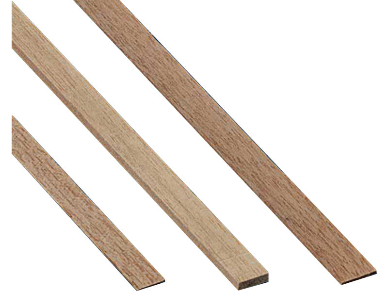 Krick Lišta ořech 2x4mm 1m (10)