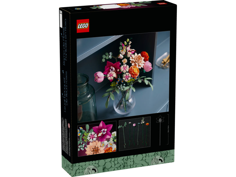 LEGO Botanicals - Krásná kytice růžových květin