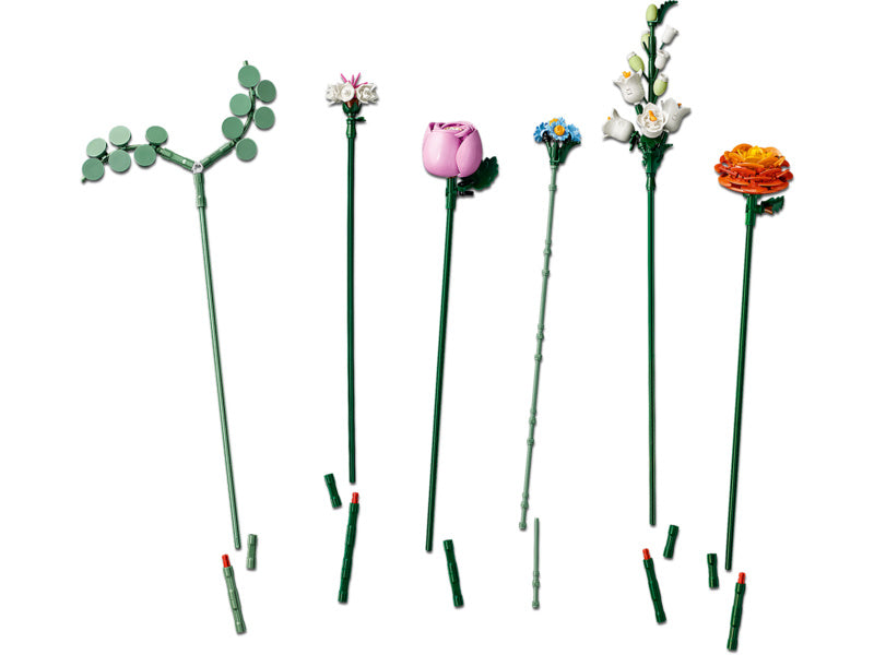 LEGO Botanicals - Krásná kytice růžových květin