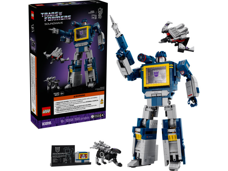 LEGO Icons - Transformers: Soundwave