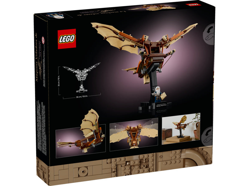 LEGO Icons - Létající stroj Leonarda da Vinciho