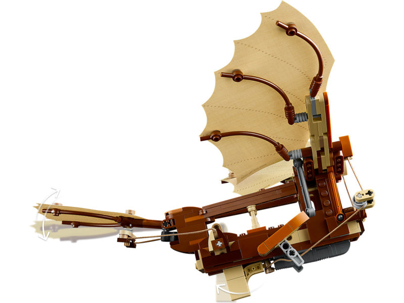 LEGO Icons - Létající stroj Leonarda da Vinciho