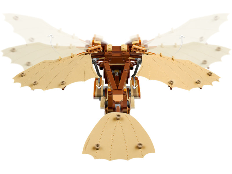 LEGO Icons - Létající stroj Leonarda da Vinciho