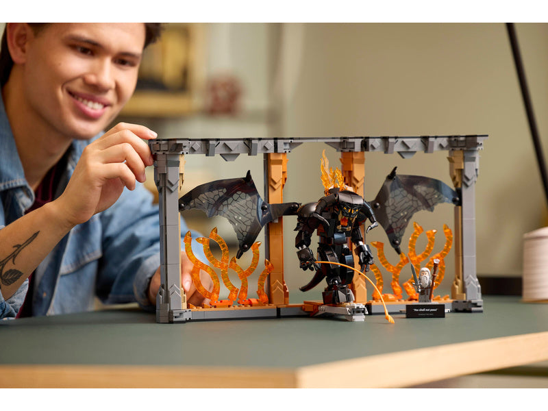 LEGO Icons - Knižní zarážka: Pán prstenů – Balrog™