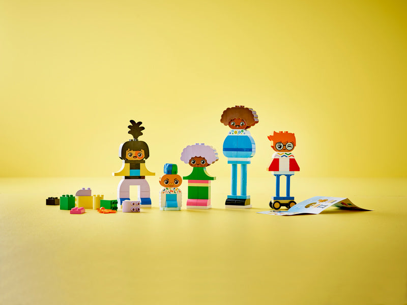 LEGO DUPLO - Sestavitelní lidé s velkými emocemi