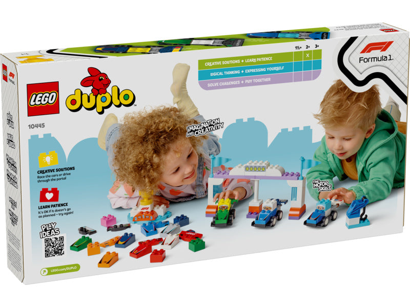 LEGO DUPLO - Závodní auta a řidiči týmu F1