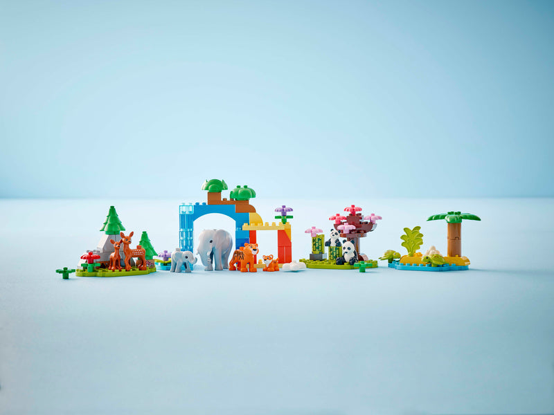 LEGO DUPLO - Rodinky divokých zvířat 3 v 1