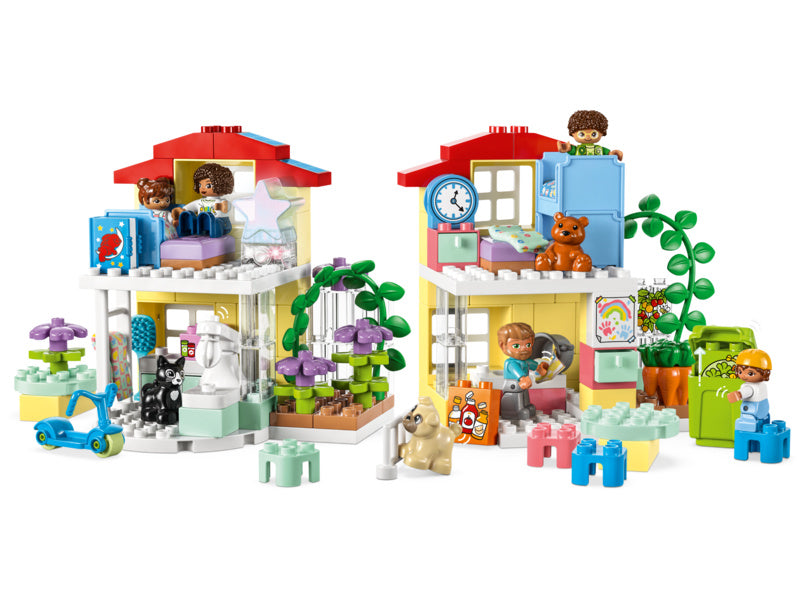 LEGO DUPLO - Rodinný dům 3 v 1