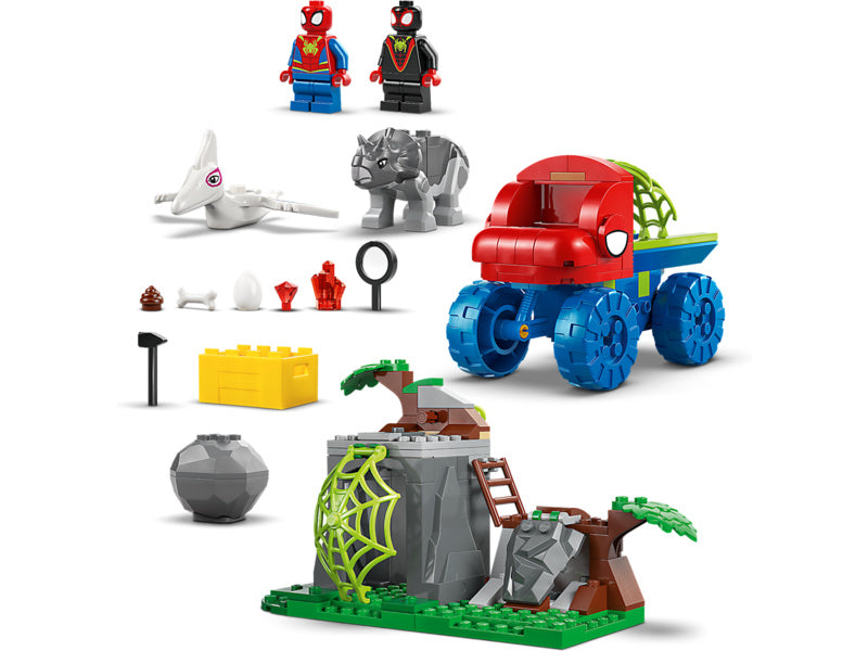 LEGO Marvel - Spidey a jeho úžasní přátelé - Spideyho tým a záchrana dinosaurů s truckem