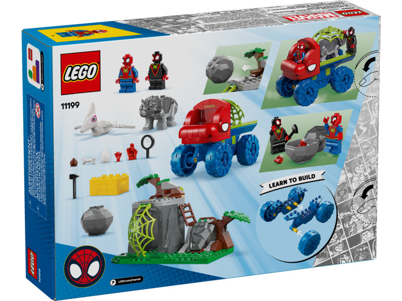 LEGO Marvel - Spidey a jeho úžasní přátelé - Spideyho tým a záchrana dinosaurů s truckem