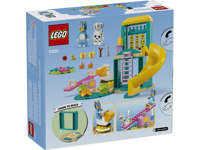 LEGO Bluey - Bluey, Chloe a zábava na hřišti