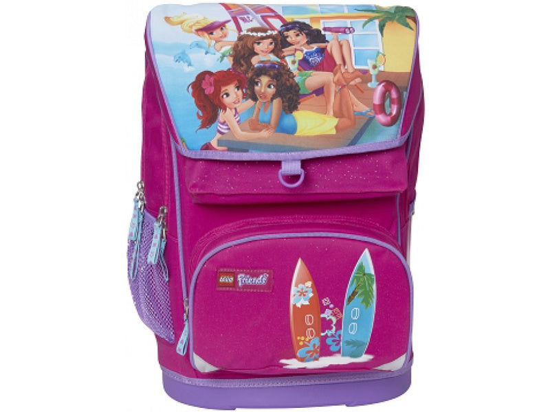 LEGO školní aktovka velká, 2 dílný set - Friends Popstar