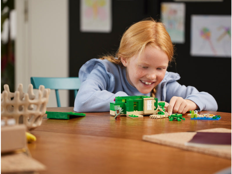 LEGO Minecraft - Želví domek na pláži