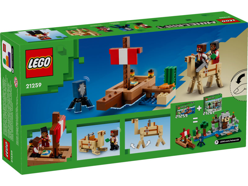 LEGO Minecraft - Plavba na pirátské lodi