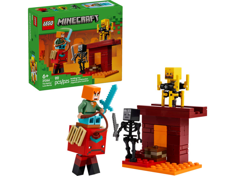 LEGO Minecraft - Lávová bitva v Netheru