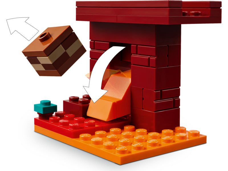 LEGO Minecraft - Lávová bitva v Netheru