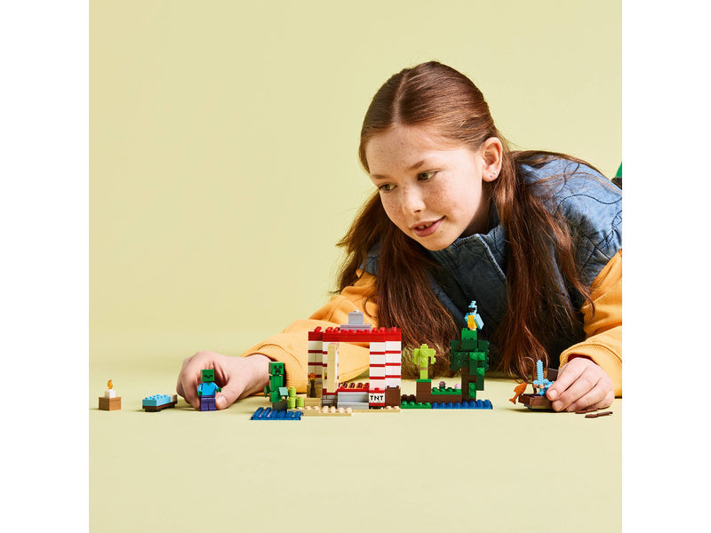 LEGO Minecraft - TNT dům v džungli