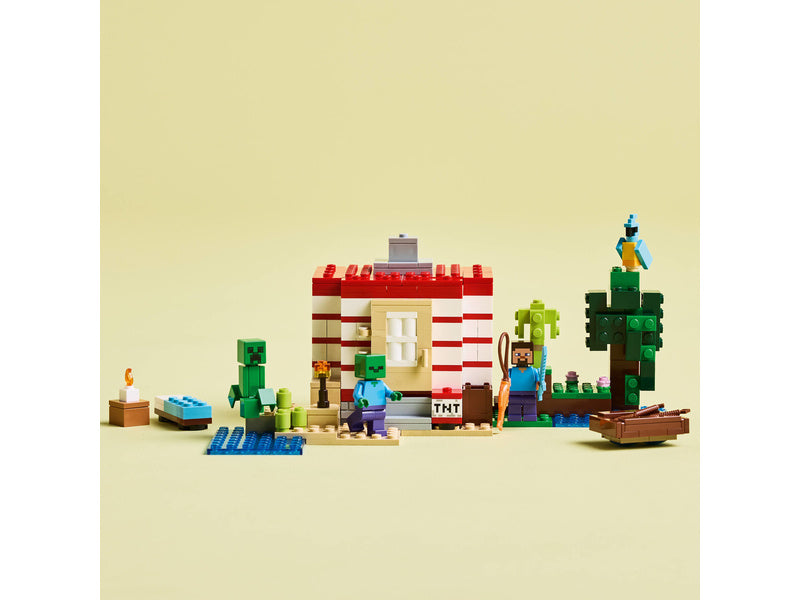 LEGO Minecraft - TNT dům v džungli