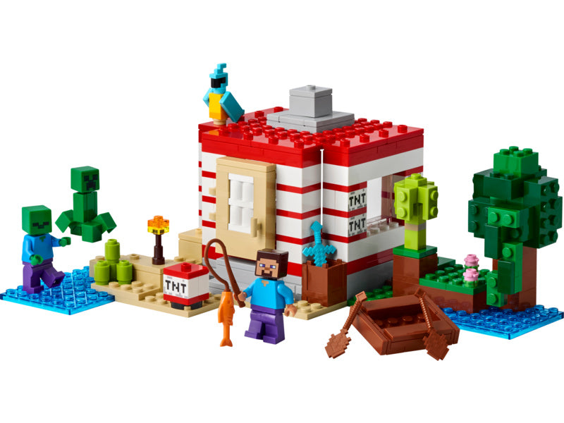 LEGO Minecraft - TNT dům v džungli