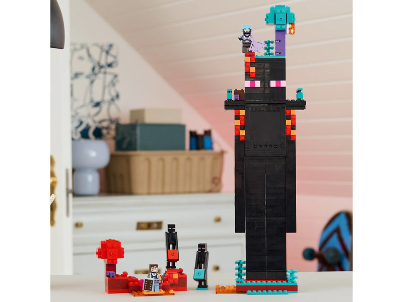 LEGO Minecraft - Endermanova věž