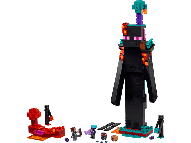 LEGO Minecraft - Endermanova věž