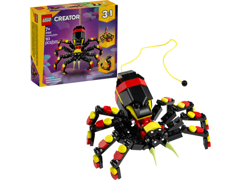 LEGO Creator - Divoká zvířata: Překvapivý pavouk