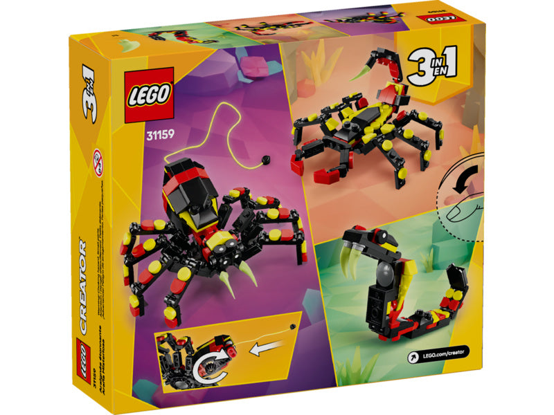 LEGO Creator - Divoká zvířata: Překvapivý pavouk