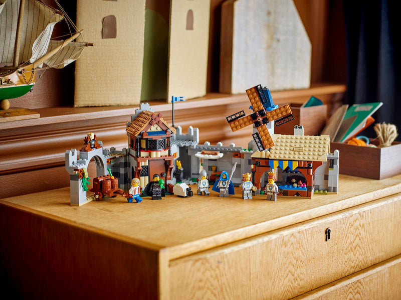 LEGO Creator - Středověký hrad a rytíři na koních