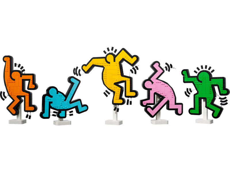 LEGO Art - Keith Haring – Tančící postavy