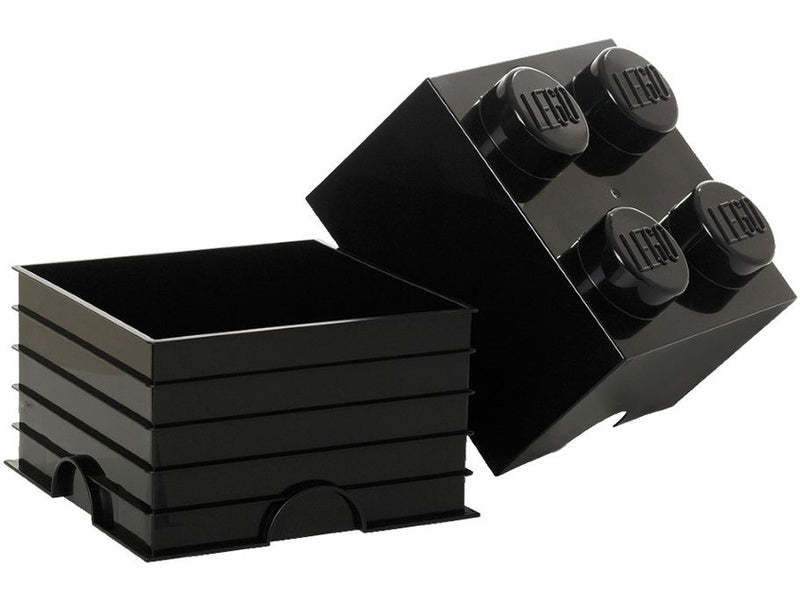LEGO úložný box 250x250x180mm - světle modrá