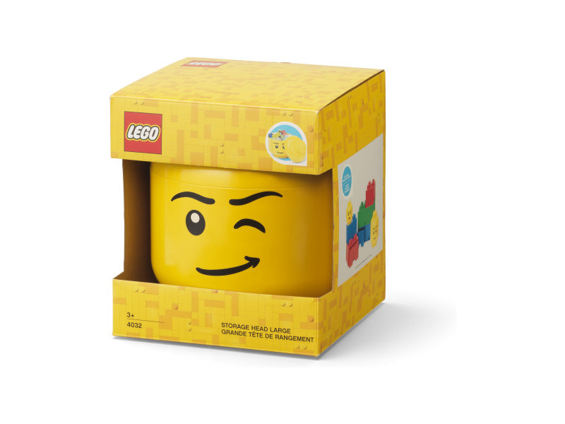 LEGO úložná hlava velká - dýně