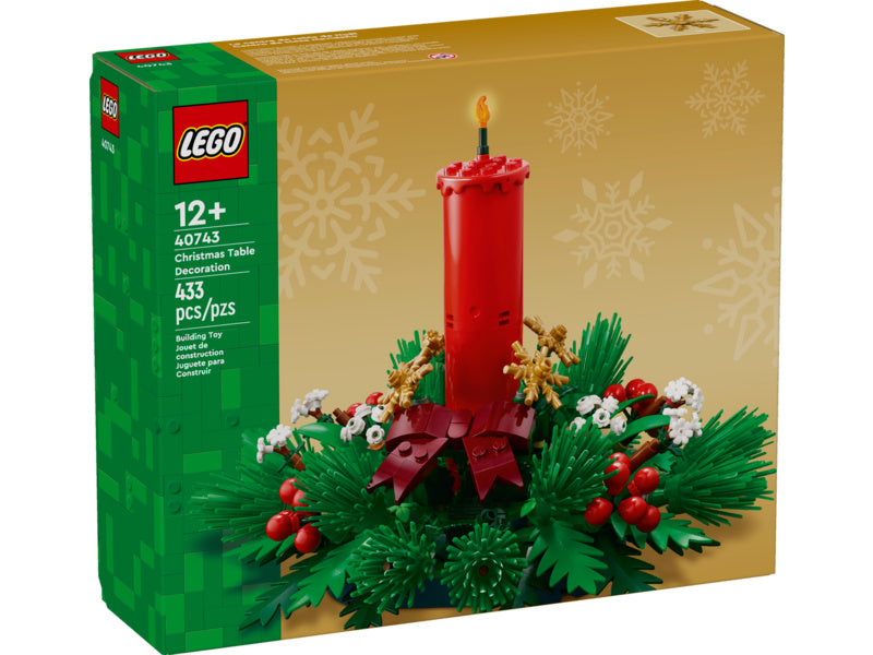 LEGO Iconic - Vánoční dekorace na stůl
