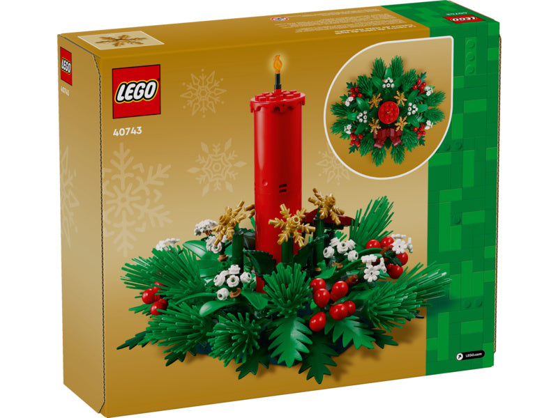 LEGO Iconic - Vánoční dekorace na stůl
