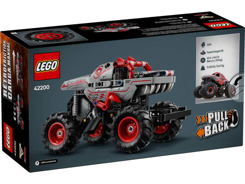 LEGO Technic - Monster Jam ThunderROARus s natahovacím motorem