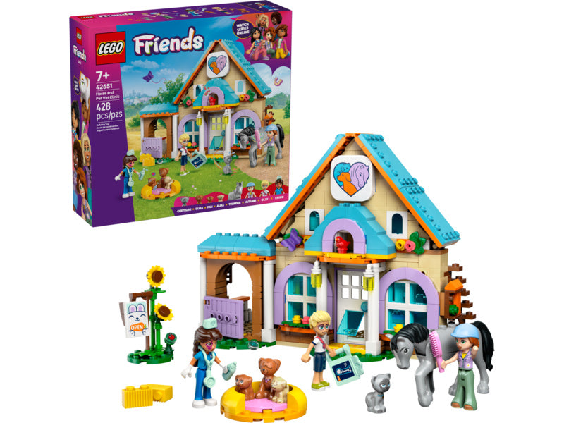 LEGO Friends - Veterinární klinika pro koně a domácí mazlíčky