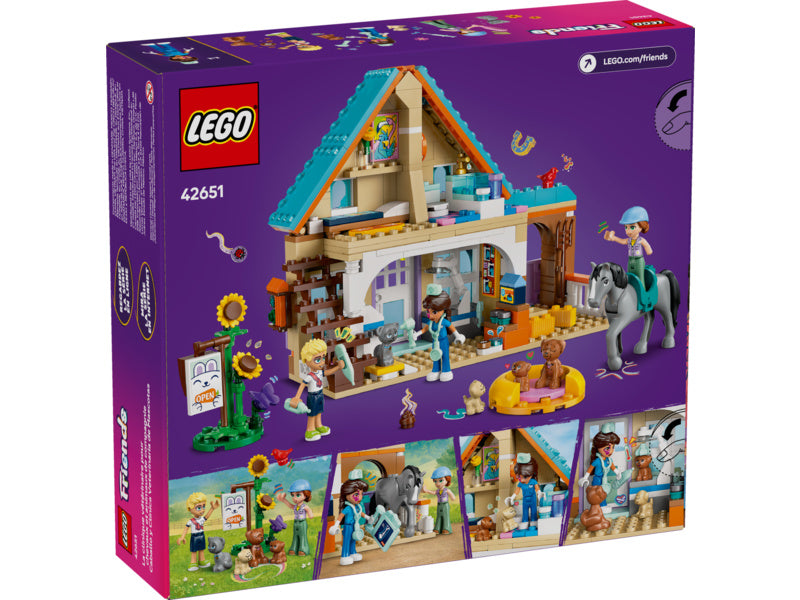 LEGO Friends - Veterinární klinika pro koně a domácí mazlíčky