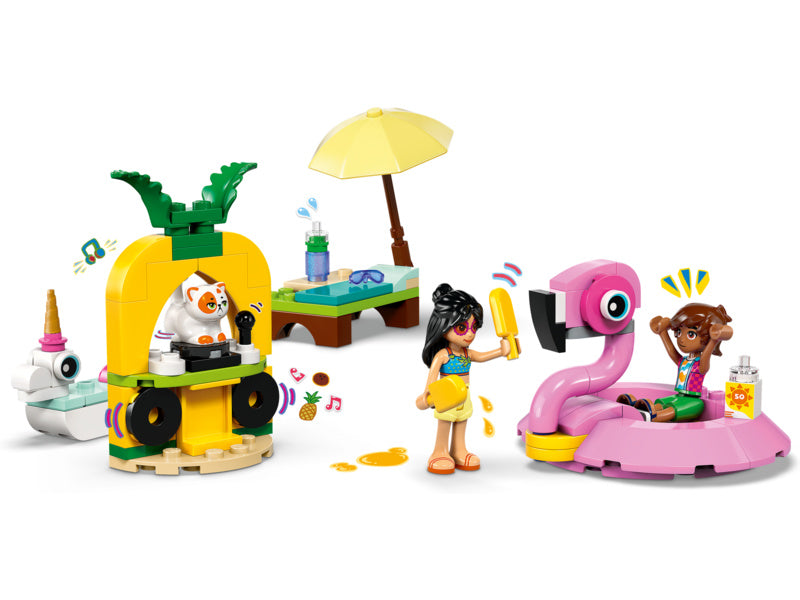 LEGO Friends - Zábava u bazénu s jednorožcem a plameňákem