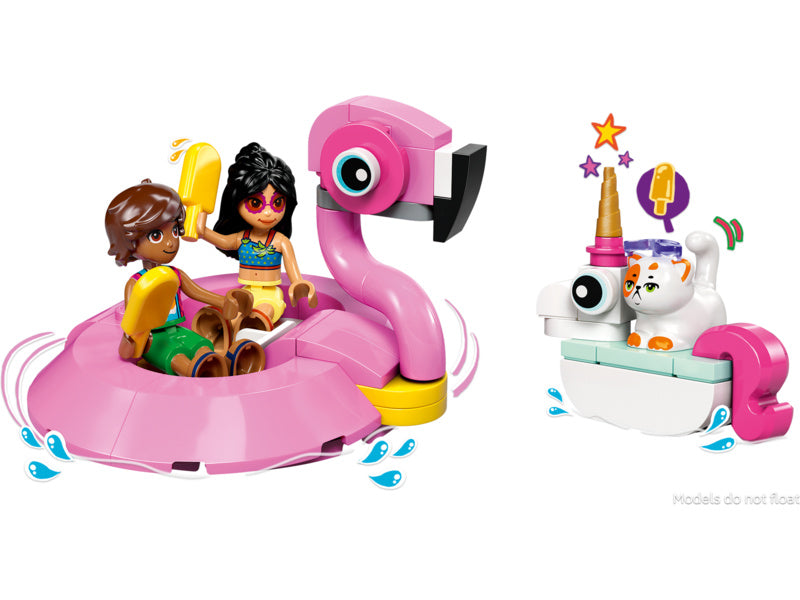 LEGO Friends - Zábava u bazénu s jednorožcem a plameňákem