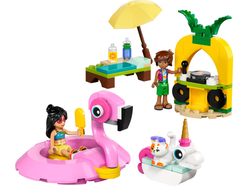 LEGO Friends - Zábava u bazénu s jednorožcem a plameňákem