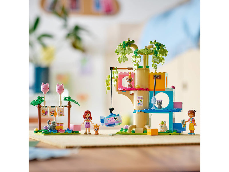 LEGO Friends - Kočičí narozeninová oslava a dům na stromě