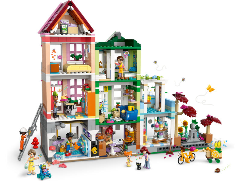 LEGO Friends - Apartmány a obchody v městečku Heartlake