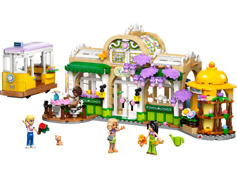 LEGO Friends - Kavárna plná rostlin a květinářství