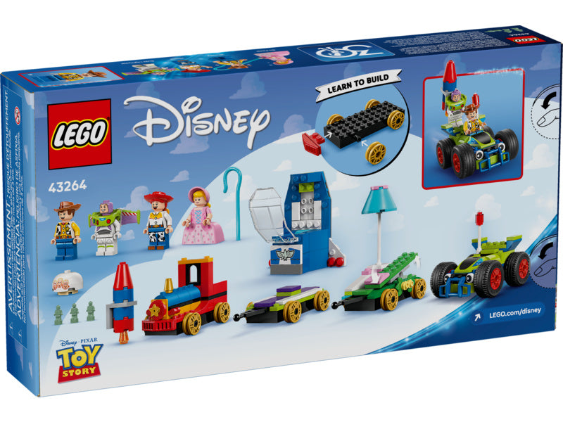 LEGO Disney - Slavnostní vláček a Autíčko z Příběhu hraček
