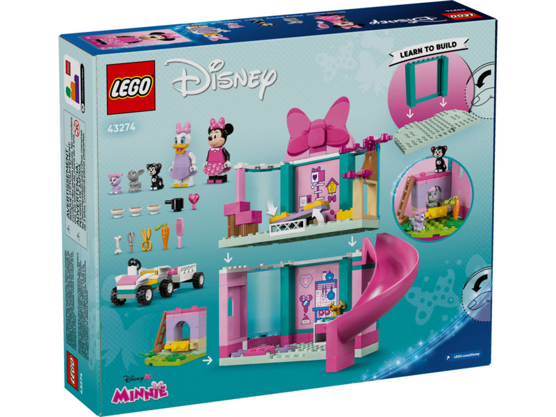 LEGO Disney - Minnie a hotel pro domácí mazlíčky