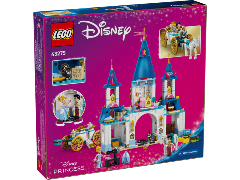 LEGO Disney Princess - Popelčin zámek a kočár s koňmi