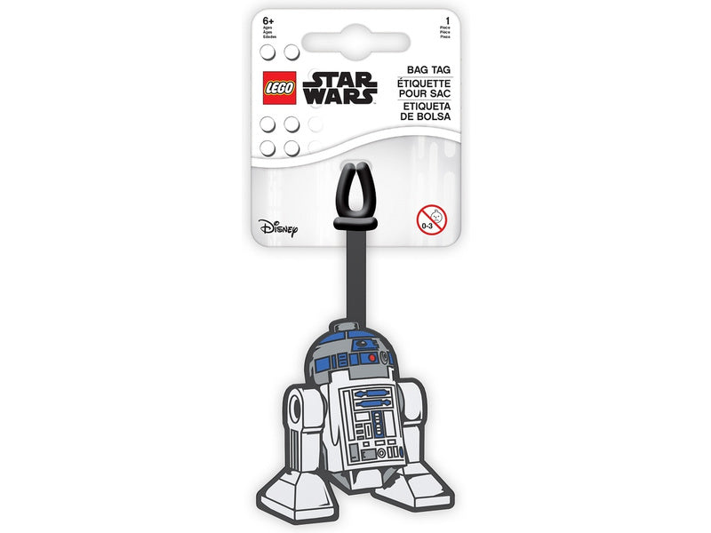 LEGO jmenovka na zavazadlo Star Wars R2D2