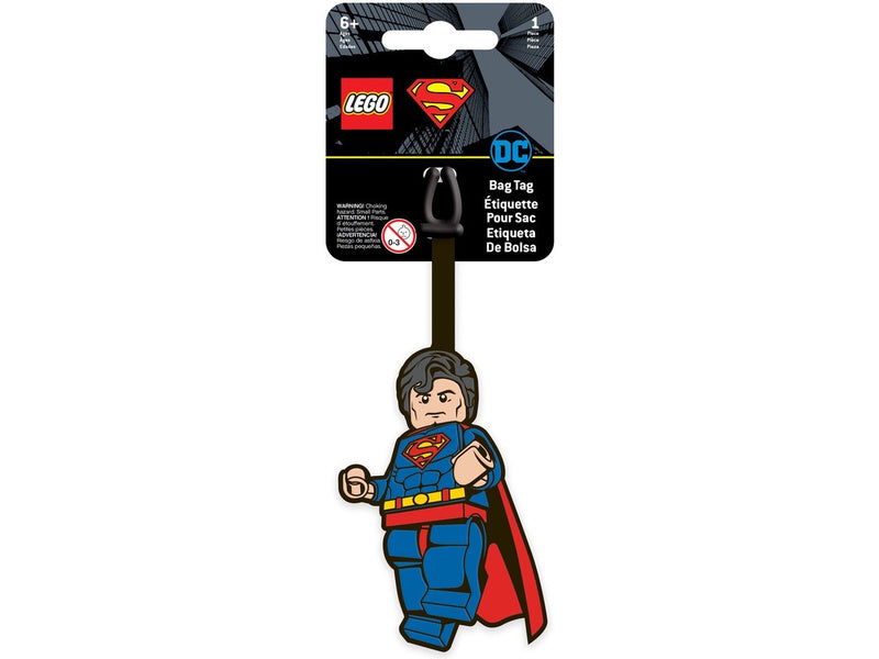LEGO jmenovka na zavazadlo DC Super Heroes Superman