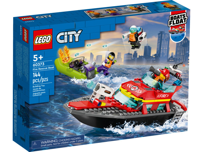 LEGO City - Hasičská záchranná loď a člun