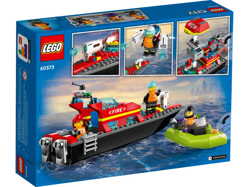 LEGO City - Hasičská záchranná loď a člun