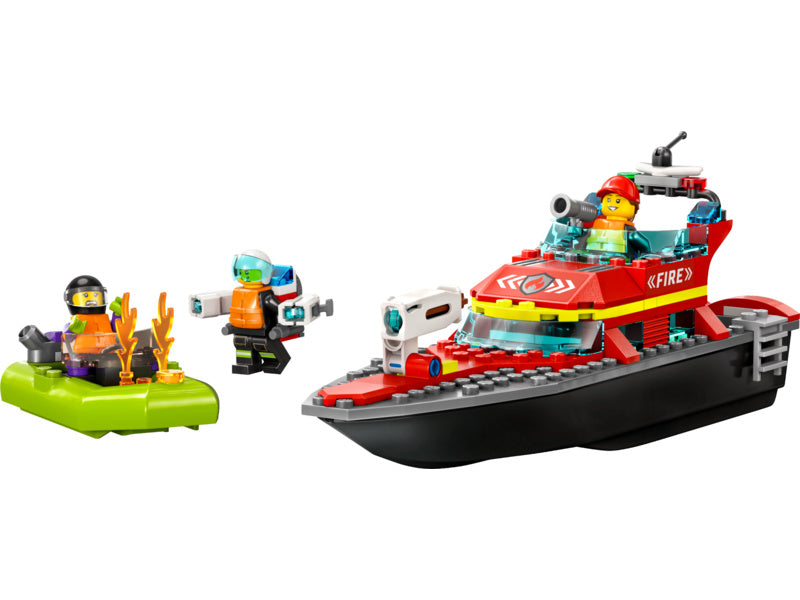 LEGO City - Hasičská záchranná loď a člun